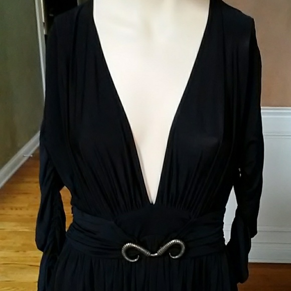 Roberto Cavalli Black Dress - Picture 2 of 8